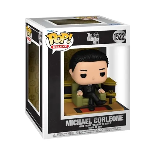 Funko POP! Michael Corleone Deluxe - The Godfather Part 2 - Spielfiguren - Detailreiche Sammlerfigur von Michael Corleone, perfekt für Fans und Sammler des Klassikers.