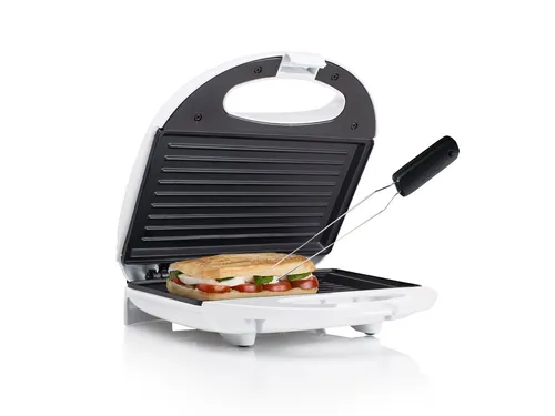 Tristar Sandwichmaker 750 W – Kompakter Toaster & Panini-Maker - Genießen Sie köstliche Sandwiches mit dem Tristar Sandwichmaker. Mit 750 W Leistung und Antihaftbeschichtung für knusprige Ergebnisse. Ideal für schnelle Snacks und einfach zu reinigen!