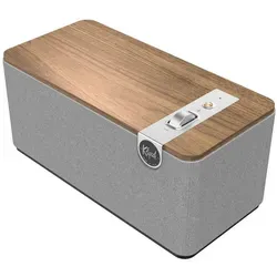 Klipsch The One Plus Tischlautsprecher - Premium Bluetooth Lautsprechersystem - Lautsprecher mit echtem 2.1-Stereoklang und 60W Leistung. Bluetooth 5.3 für kabelloses Streaming und Klipsch Connect App für individuelle Anpassung. Modernes Design aus Echtholzfurnier.