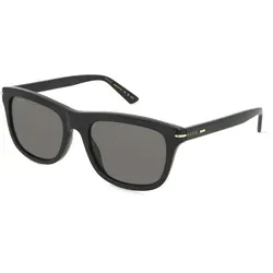 Gucci GG1444S Herren-Sonnenbrille Vollrand Eckig Recycled Acetat-Gestell, schwarz