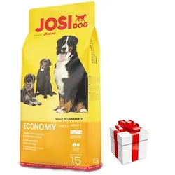 JosiDog Economy Hundefutter (15 kg) - Hochwertiges Trockenfutter für aktive Hunde, ohne Weizen und Zucker, made in Germany