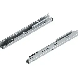 Tandembox Korpusschiene Otion M, Nl400mm, 30kg - Blum - Hochwertige Korpusschiene für Schubkästen mit leiser Schließfunktion. Ideal für Küchen und Wohnräume, unterstützt eine Tragkraft von bis zu 30 kg und ist mit BLUMOTION ausgestattet.
