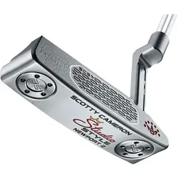 Titleist Putter Scotty Cameron Newport 2 Linkshand 34" - Der Newport 2 vereint klassisches Blade-Design mit moderner Fehlerverzeihung. Ideal für Spieler, die Wert auf Gefühl und Präzision legen. Perfekt für präzise Putts auf dem Golfplatz.