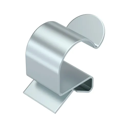 OBO Bettermann SCC 1-4 D18 Trägerklammer - Befestigungsklammern für Rohr und Kabel mit Zink-Aluminiumlamellenbeschichtung, ideal für Flanschstärken von 1-4 mm, perfekt für eine sichere Montage.