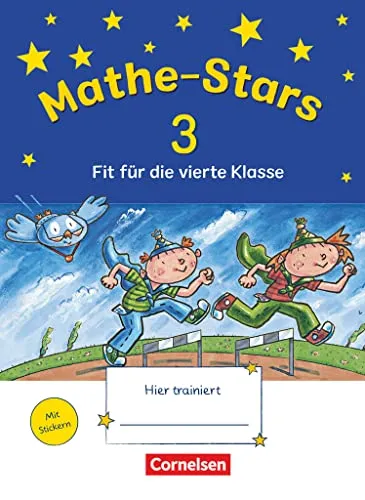Mathe-Stars - Fit für die nächste Klasse: Fit für die 4. Klasse - Übungsheft - Mit Lösungen