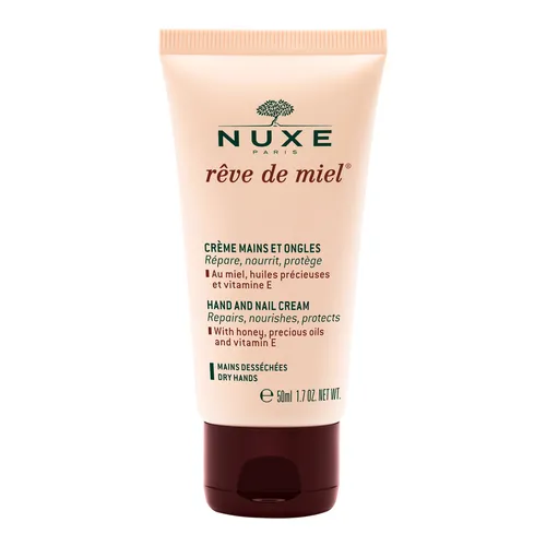 Nuxe Rêve de Miel Hand and Nail Cream 50ml - Sonstige, pflegt und hydratisiert die Hände intensiv, schützt vor Austrocknung und Umwelteinflüssen für geschmeidige, schöne Hände.
