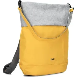 Zwei Benno BE120 Rucksack 37 cm - Gelb - Stylischer Rucksack in strahlendem Gelb, ideal für Alltag und Freizeit. Mit praktischem Überwurf, geräumigem Hauptfach und verstellbaren Schultergurten bietet er Funktionalität und Komfort.
