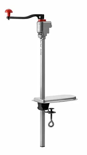 Bartscher Dosenöffner KB565, Tischdosenöffner für hohe Dosen - Hochwertiger Tischdosenöffner aus Edelstahl, manuell betrieben, für Dosen bis 56,5 cm Höhe – ideal für die Gastronomie und den dauerhaften gewerblichen Einsatz.