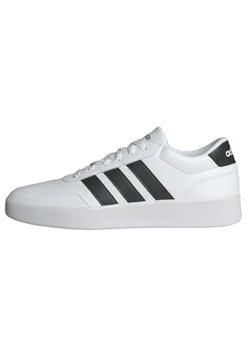 Sneaker ADIDAS SPORTSWEAR "BREAKNET 3.0", Gr. 46, schwarz-weiß - Sportliche Sneaker aus Synthetik mit weichem Futter und EVA-Einlegesohle für ganztägigen Komfort – ideal für aktive Spieler und Laufen.