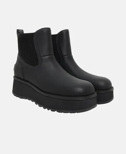 Ugg Cityfunc Chelsea Boots, EU40, Schwarz - Damen Stiefel im Chelsea-Stil aus hochwertigem Leder, ideal für Freizeitaktivitäten im Winter mit rutschfester Gummisohle für optimalen Halt.