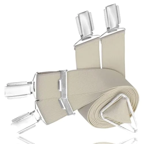 LINDENMANN Herren Hosenträger X-Form Made in EU - Hochwertige Herren Hosenträger in X-Form mit stabiler Konstruktion. Ideal für Alltag und Beruf, bieten sie perfekten Halt und besten Tragekomfort. Made in Germany mit nickelfreien Clips für empfindliche Haut.