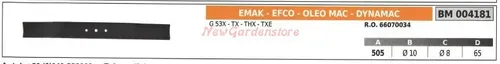 Ersatzklinge Für Rasenmäher Tosaerba Tagliaerba G53X TX THX TXE EMAK 004181
