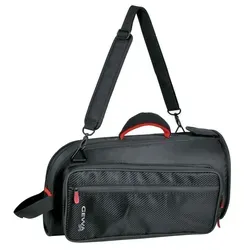 Gewa Flügelhorn Gigbag SPS - Robustes Instrumentenzubehör aus Cordura 1680 Denier mit gepolsterter Sperrholzeinlage für optimalen Schutz und praktischen Zubehörtaschen, passend für deutsche und amerikanische Flügelhörner.