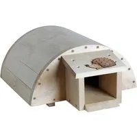 Igelhaus Meckine aus Buchenholz - Sonstige, robustes und wärmeisolierendes Igelhaus aus hochwertigem Buchenholz für einen sicheren Rückzugsort im Garten.