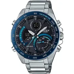 CASIO Edifice ECB-900DB-1BER - Bluetooth® Smart Solar Uhr - Armbanduhr für Herren mit analog-digitaler Anzeige, Solarbetrieb und 100 m Wasserdichtigkeit – perfekt für aktive Lebensstile.