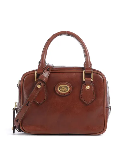 The Bridge Stodo Handtasche braun 04540501-14 - Handtasche aus feinstem genarbtem Rindsleder, elegant und zeitlos – der perfekte Begleiter für jeden Anlass.