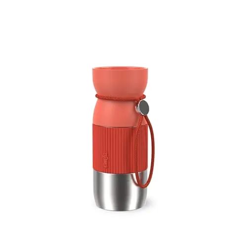 Emsa beYou Cup Isolier-Trinkbecher 0,36L – Aromatischer Trinkgenuss - Genießen Sie Ihr Getränk überall: Der 100% dichte Isolier-Trinkbecher hält Heißes 4h warm und Kaltes 12h kühl. Praktisch mit Quick-Press-Deckel und Trageband – ideal für unterwegs!