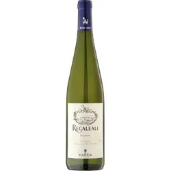 Tasca d'Almerita Regaleali Bianco 2024 - Exklusiver Weißwein - Weißwein in brillanten Strohgelb, harmonischer Geschmack mit Noten reifer Zitrusfrüchte. Perfekt zu Fisch, Antipasti und Salat, ideal für besondere Anlässe.