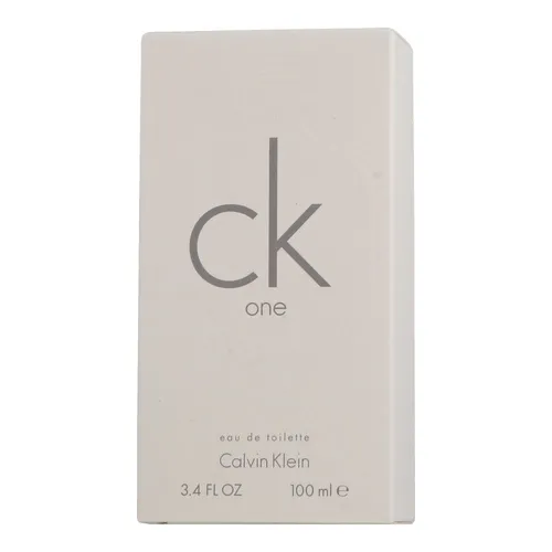 Calvin Klein CK One Eau de Toilette 100 ml - Unisex Duft mit zitrischer Frische, ideal für Damen und Herren. CK One vereint Männlichkeit und Weiblichkeit in einer harmonischen Komposition.