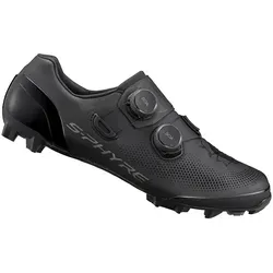 Shimano Men MTB SH-XC9 S-PHYRE Schuh SPD (46) - Veloschuhe mit innovativer S-PHYRE Technologie für optimale Kraftübertragung und Komfort beim Mountainbiken.