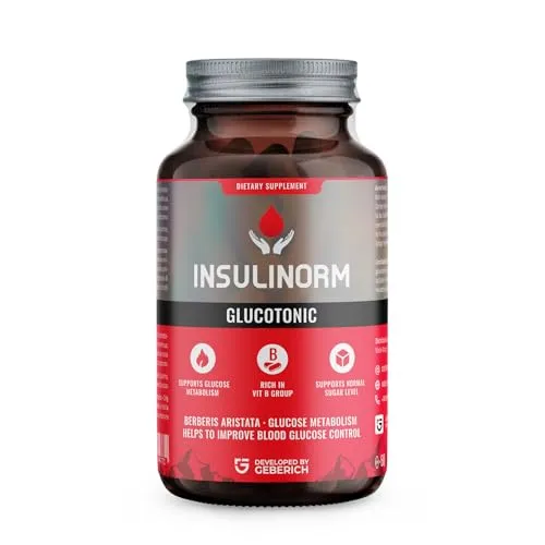 Insulinorm Kapseln - 30 Stück für Ihr Wohlbefinden - Kategorie: Vitamine & Mineralien, unterstützt das allgemeine Wohlbefinden mit wertvollen Inhaltsstoffen wie Berberin, Vitamin B6 und Zink, ideal nach dem Essen.