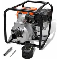 vidaXL Benzin Wasserpumpe - Motorpumpe für Garten und Wasserversorgung - Handliche Benzin Wasserpumpe mit einer maximalen Förderhöhe von 30m, ideal für effiziente Wasserversorgung im Garten.
