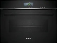 CS736G1B1 Einbau Kompaktbackofen 45 cm - Backöfen mit TFT-Full-Touchdisplay, humidClean und ecoClean für müheloses Kochen und einfache Reinigung, ideal für moderne Küchen.