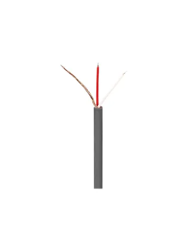 Nedis Bulk Mikrofonkabel 100 m - Abgeschirmtes Mikrofonkabel, ideal für professionelle Anwendungen, 100 m lang und in elegantem Dunkelgrau.