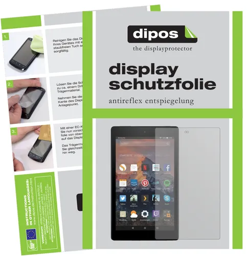 2x Schutzfolie für Amazon Fire HD 8 (2020) matt Displayschutzfolie Folie Display