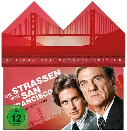 Die Straßen von San Francisco - Die komplette Serie (25 BRs) - Krimiserie über Mordfälle in San Francisco mit Oscar-Preisträgern Karl Malden und Michael Douglas. Ein Muss für Krimi-Fans und Liebhaber zeitloser TV-Klassiker.