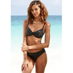 s.Oliver Bügel-Bikini-Top Rome - Schwarz - Bikini-Oberteil in elegantem Schwarz, mit verstellbaren Doppelträgern und Bügel für optimalen Halt. Perfekt für den Strand oder Pool!