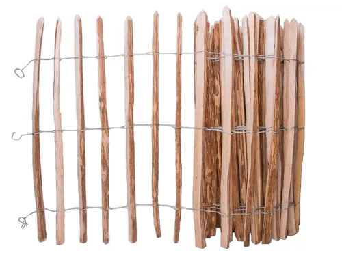 Staketenzaun 120cm - 5m Holzzaun imprägniert - Robuster Staketenzaun aus imprägniertem Holz, ideal für die Gestaltung von Grundstücken. Inklusive Befestigungsmaterial, einfache Montage und langlebige Qualität.