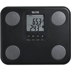 Tanita BC-730 schwarz - Diagnostische Personenwaage - Personenwaage mit Fett-, Muskel- und Wassermessung, Tragfähigkeit 150 kg. Ideal für Gesundheitsbewusste, die ihre Körperzusammensetzung im Blick behalten möchten.