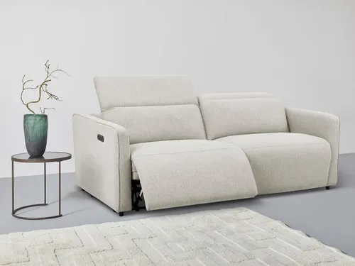 INOSIGN 2-Sitzer KYLLY XXL - Elektrisches Mega-Sofa mit Relaxfunktion - Einzelsofas mit elektrischer Relax- und Liegefunktion, ideal für gemütliche TV-Abende und maximalen Komfort.