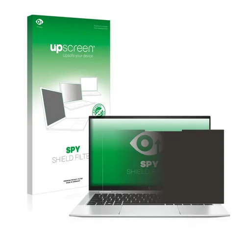 upscreen Blickschutzfilter für HP EliteBook x360 1030 G8 - Optimaler Schutz für Ihre Privatsphäre - Displayschutz für tragbare Computer mit 60° Blickschutz, reduziert Blaulicht-Emissionen um bis zu 60% und schützt Ihre Augen, antibakterielle Oberfläche sorgt für hygienische Nutzung.