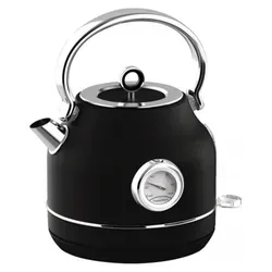 Berlinger Haus 1,7l Wasserkocher mit Thermometer BH9640 - Elektrischer Wasserkocher mit integriertem Thermometer für präzise Temperaturkontrolle, ideal für Teeliebhaber und schnelle Zubereitung.