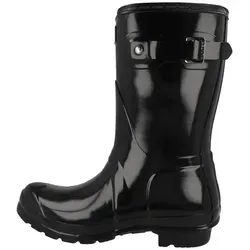 Hunter Boots - Women's Original Short Gloss Gummistiefel Schwarz EU 42 - Elegante, glänzende Gummistiefel mit attraktiver Schnalle in Schwarz, Größe 42. Wasserdicht und ideal für den Alltag. Entdecken Sie weitere tolle Angebote von Hunter Boots bei Bergfreunde.de!