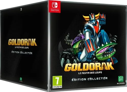 UFO ROBOT GOLDORAK - Collector's Edition für Nintendo Switch - Enthält eine 25-cm-Figur, ein 160-seitiges Hardcover-Artbook und exklusive digitale Inhalte – das perfekte Sammlerstück für Fans!
