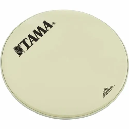 Tama 22" Resonant Bass Drum White - Zubehör für Schlaginstrumente, hochwertiges, sehr dünnes Resonanzfell für optimierten Klang und ausgezeichnete Ansprache