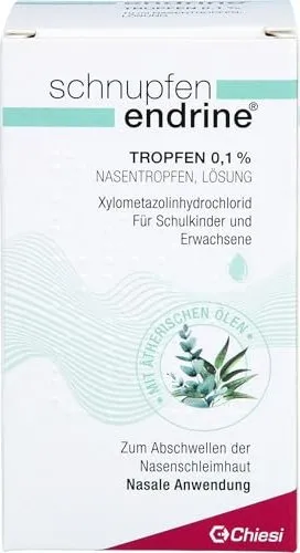 Schnupfen Endrine Tropfen Spars 5x10ml 10 ml