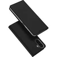 nevox Vario Series Bookcase für Galaxy A26 - Schwarz - Schützende Smartphone Hülle im eleganten Schwarz, perfekt für das Galaxy A26, mit praktischem Standfuß für komfortables Videoschauen.