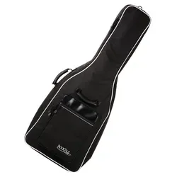 Rocktile Akustikbasstasche - gepolstert mit Rucksackgarnitur - Hochwertige, wasserabweisende Akustikbasstasche mit weicher Polsterung und ergonomischen Rucksackgurten. Ideal für den sicheren Transport von Instrumenten und Zubehör.