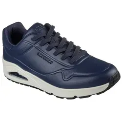 Skechers Street UNO - Tailored Air Herren Sneakers 183007 NVBK, Größe 42 EU - Sneaker mit elegantem, sportlichem Stil und hohem Tragekomfort. Mit Skechers Air-Cooled Memory Foam und No Tie Fit für bequemen Sitz und einfache Handhabung.