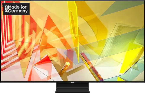 Samsung GQ75Q95TGT 75 Zoll 4K UHD Smart TV – Schwarz - Fernseher mit Direct Full Array für tiefes Schwarz und beeindruckende Kontraste. Genieße 4K AI Upscaling und Adaptive Picture für optimale Bildqualität bei jeder Beleuchtung.