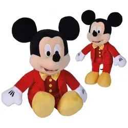 SIMBA DISNEY Micky Maus Maskottchen in leuchtend rotem Smoking 25cm
