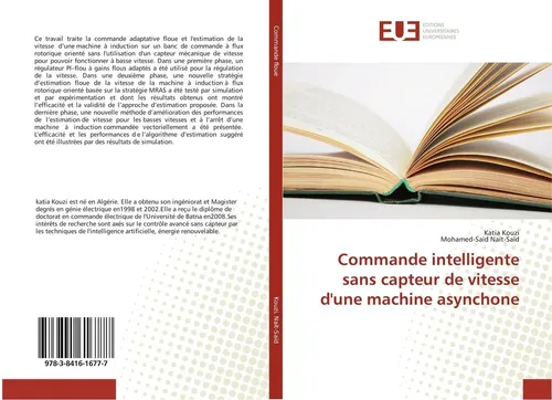 Commande intelligente sans capteur de vitesse d'une machine asynchone Katia Kouz