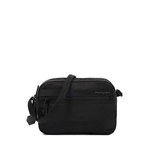 Hedgren Umhängetasche Inner City, Nylon grau - Umhängetasche aus strapazierfähigem Nylon, ideal für den Alltag mit 2 Hauptfächern und sicherem Reißverschluss. Kompakt und leicht, perfekt für unterwegs.