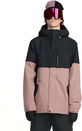 Volcom L GORE-TEX Skijacke - Schwarz/Rosa, Gr M - Funktionsjacke aus 100% recyceltem Polyamid, wind- und wasserdicht dank GORE-TEX - ideal für Ski und Snowboard. Entdecke weitere Top-Angebote von Volcom!