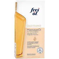 freiÖl MassageÖl für Schwangere 200 ml - Medizinische Körperpflege für werdende Mütter, fördert die Hautelastizität und beugt Schwangerschaftsstreifen vor.