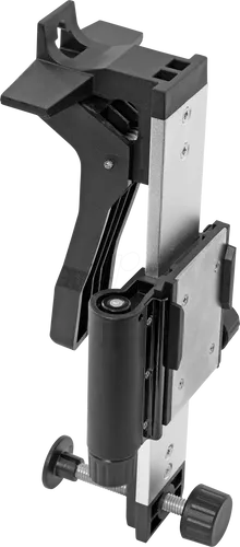 STABILA 19814 - Wandhalterung SWB 10 - Messgeräte: Höhenverstellbare Wandhalterung für Laser mit Magnetsystem, ideal für Deckenanwendungen und exakte Ausrichtung.